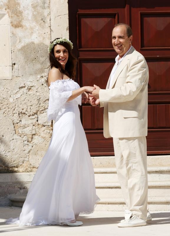 Mladen Grdović i Ivana Kovač u Prvić Šepurini snimili spot za pjesmu “Dva goluba”, Photo: Duško Jaramaz/PIXSELL