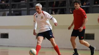 Humanitarni malonogometni turnir u Mocirama “Nogometaši u čast ženama”. Foto: Dino Stanin/PIXSELL