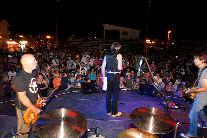 Davor Gobac i Psihomodo pop u Bibinjama, Foto: Leo Banić