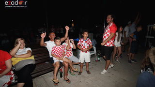 Bibinje: Navijanje za Vatrene i fešta nakon pobjede nad Engleskom