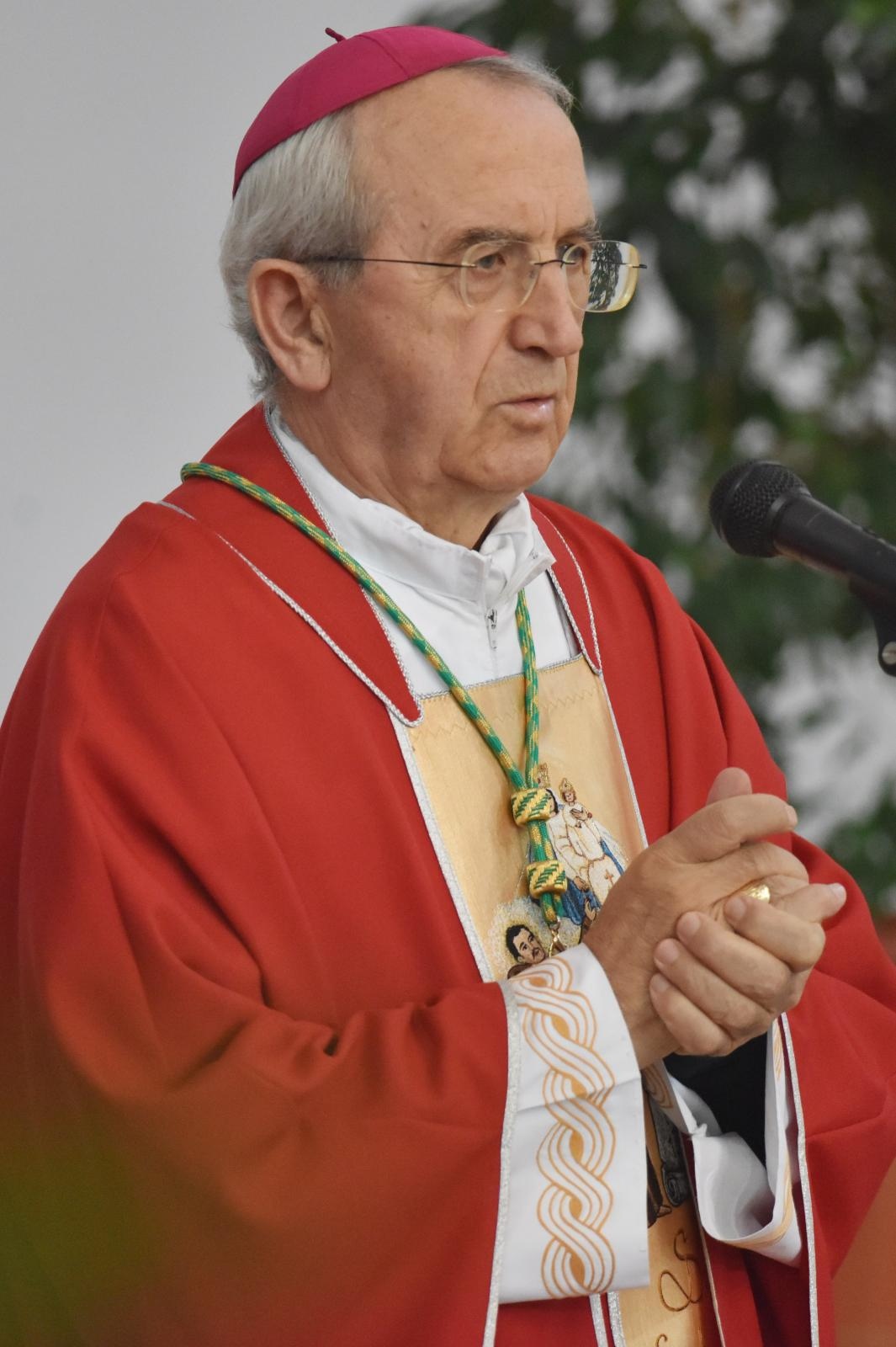 Zadarski nadbiskup Puljić predvodio svetu misu u Kistanjama povodom obilježavanja obljetnice proglašenja blaženim Serafina Kodića Zadarski nadbiskup Puljić predvodio svetu misu u Kistanjama povodom obilježavanja obljetnice proglašenja blaženim Serafina Kodića