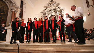 Božićni klapski koncert u crkvi Sv. Frane (foto:Saša Čuka)