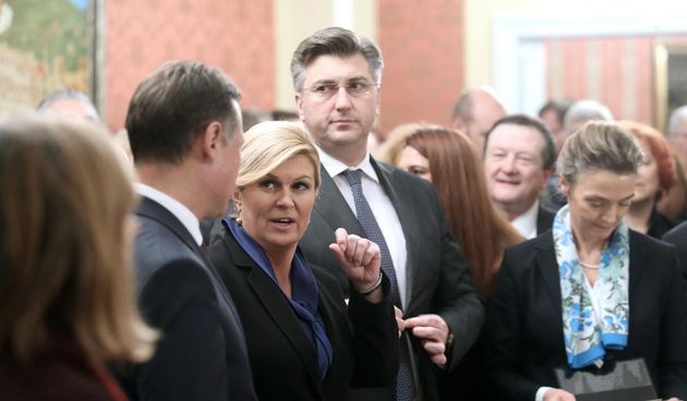 Kolinda Grabar Kitarović, Andrej Plenković