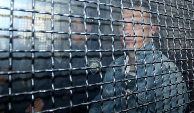 Zagreb – Zdravko Livakovic dovezen u zgradu USKOK-a na ispitivanje Photo: Anto Magzan/PIXSELL