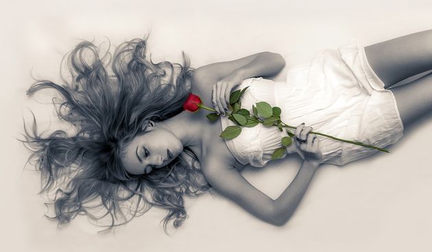 Ljubav, horoskop, žena, fantasy, mistika, nebo, oblaci, meditacija, makeup, moda, kosa