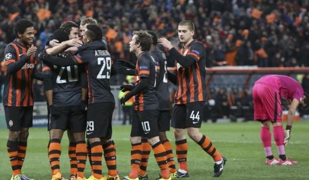 Igrači Šahtara, foto: twitter