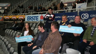 Košarkaši i navijači KK Zadar podržali akciju #birajzadar Košarkaši i navijači KK Zadar podržali akciju #birajzadar