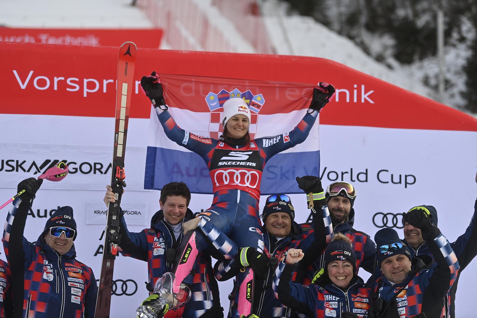 Zrinka Ljutić pobjedica je slaloma u Kranjskoj Gori Zrinka Ljutić pobjedica je slaloma u Kranjskoj Gori