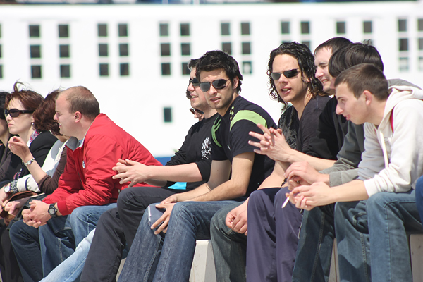 Uplovljavanje školskog broda “Kraljica mora” (Foto:Saša Čuka)