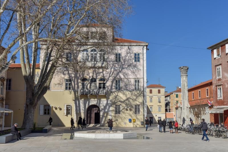 Zadar – Trg Petra Zoranica. Photo: Dino Stanin/PIXSELL Zadar – Trg Petra Zoranica. Photo: Dino Stanin/PIXSELL