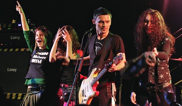 Vatra i Sexymotherfuckers u kinu Pobjeda (foto: Marin Gospić)