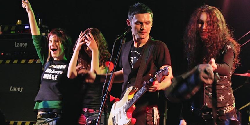 Vatra i Sexymotherfuckers u kinu Pobjeda (foto: Marin Gospić)