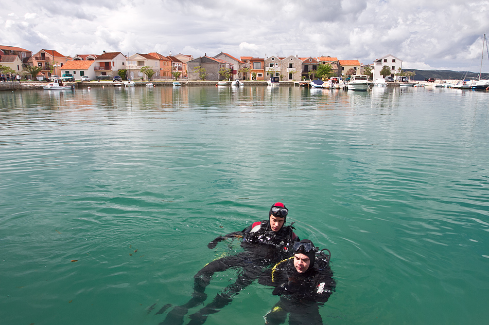 Vježba spašavanja u uvali Jaz, foto: Leo Banić