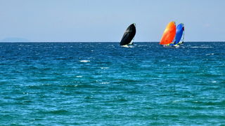Jedrenje: SP klase 49er – drugi dan 8. svibnnja 2012, Foto: Leonard Kvarantan Jedrenje: SP klase 49er – drugi dan 8. svibnnja 2012, Foto: Leonard Kvarantan