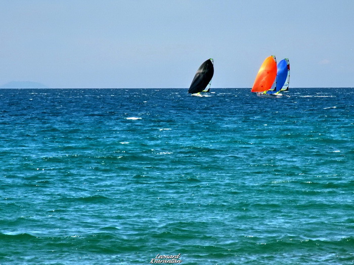 Jedrenje: SP klase 49er – drugi dan 8. svibnnja 2012, Foto: Leonard Kvarantan Jedrenje: SP klase 49er – drugi dan 8. svibnnja 2012, Foto: Leonard Kvarantan
