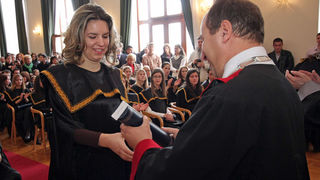 Promocija diplomiranih studenata, 7. ožujka 2009. (foto: Marin Gospić)