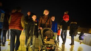 Zadrani oduševljeni hologramskim božićnim drvcem