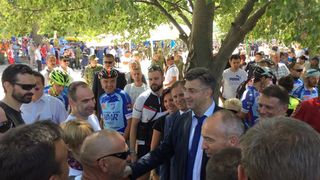 Državni vrh u Kninu pozdravio zadarske motoriste i bicikliste Državni vrh u Kninu pozdravio zadarske motoriste i bicikliste