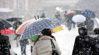 Snijeg u Zadru, 17. prosinca 2009, Foto: Saša Čuka