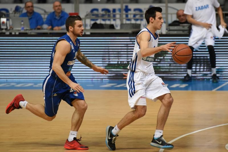 ABA liga, 26 kolo: KK Zadar – KK Sutjeska 85-83. Foto: Dino Stanin/PIXSELL