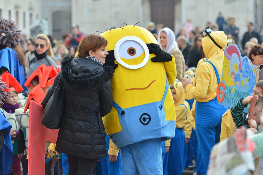 Karnevalić: Male maškare zauzele grad!, foto: Iva Perinčić