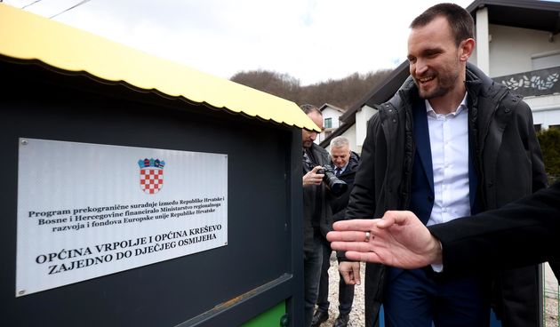 Ministar Šime Erlić obišao poslovnu zonu i vrtić u Kreševu