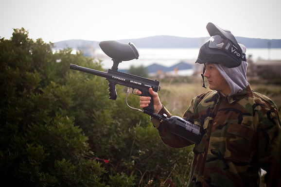 Paintball u Gaženici, 22. siječnja 2012. (foto:Saša Čuka)