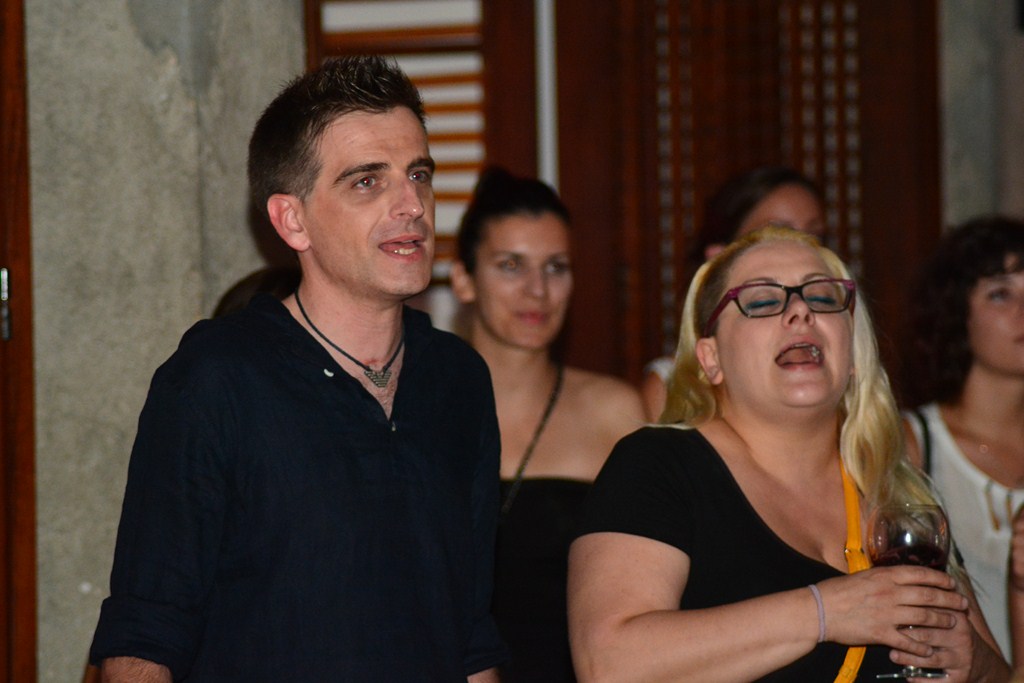 Natali Dizdar u Arsenalu ; foto: Iva Perinčić