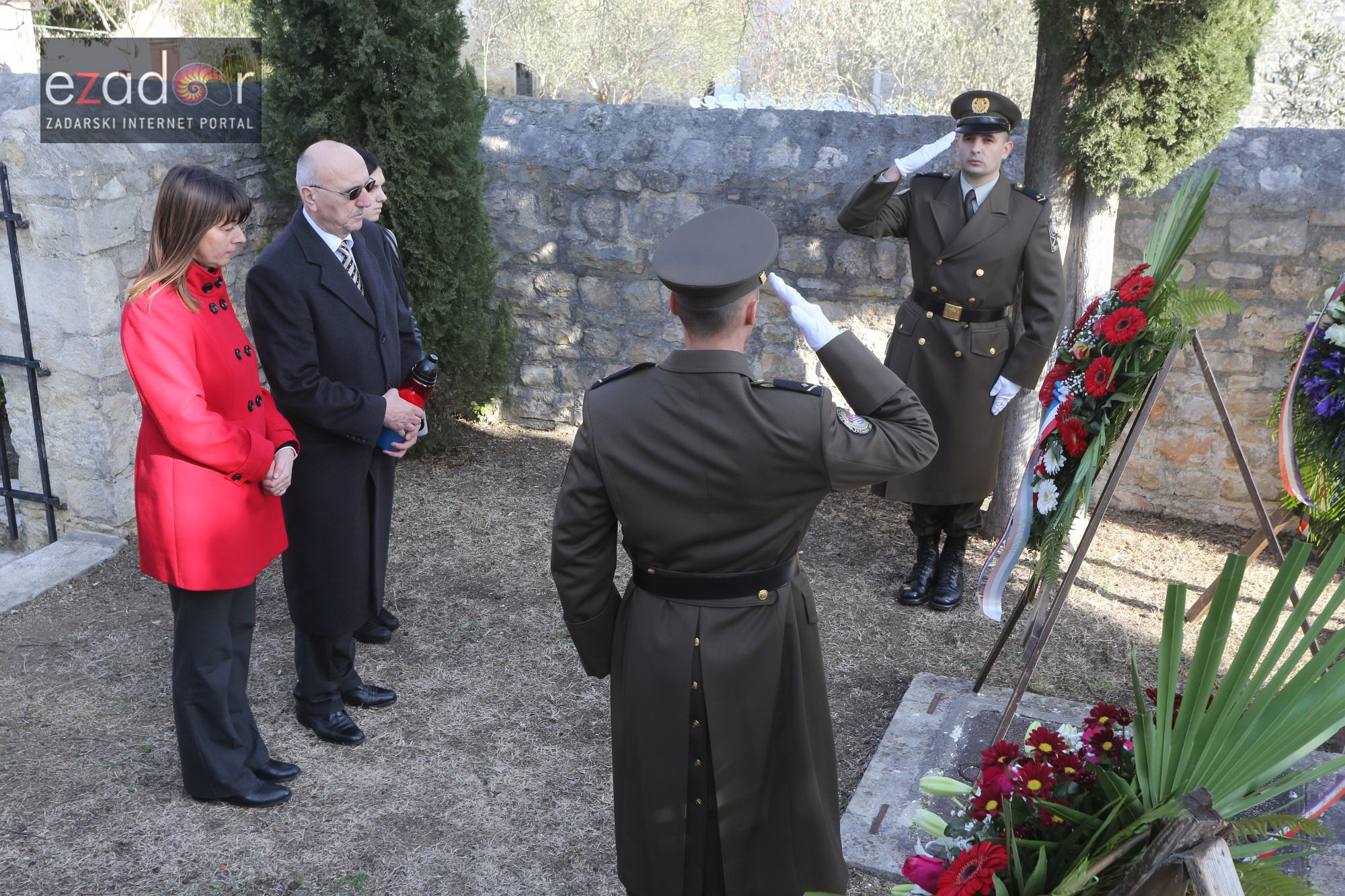 U Donjem Karinu obilježeno sjećanje na rušenje Franjevačkog samostana tijekom VRO Maslenica