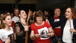 Ruža Janjiš pobjednica je druge sezone show-a “The Voice, najljepši glas Hrvatske”. Photo: Davor Višnjić/PIXSELL