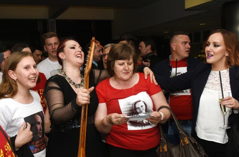 Ruža Janjiš pobjednica je druge sezone show-a “The Voice, najljepši glas Hrvatske”. Photo: Davor Višnjić/PIXSELL