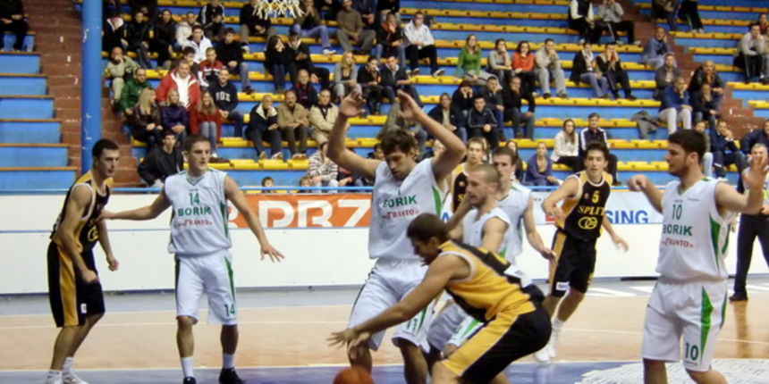 A-1 liga: KK Borik-Puntamika – KK Split CO 69-60, Foto: Mladen Malik A-1 liga: KK Borik-Puntamika – KK Split CO 69-60, Foto: Mladen Malik