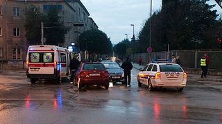 Prometna nesreća na križanju Radićeve i Tuđmanove, Foto: Leo Banić