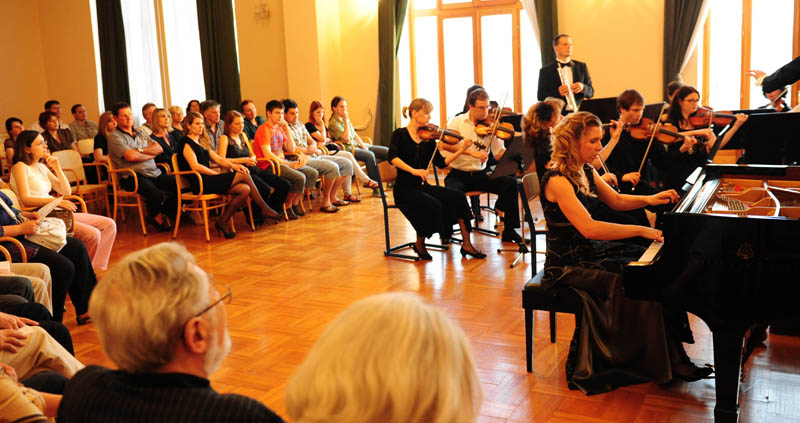 Sveuciliste u Zadru, Zadarski komorni orkestar i Ivan Repusic, foto: N. Marcev