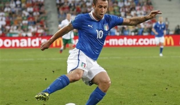 Antonio Cassano, Foto: AP Photo