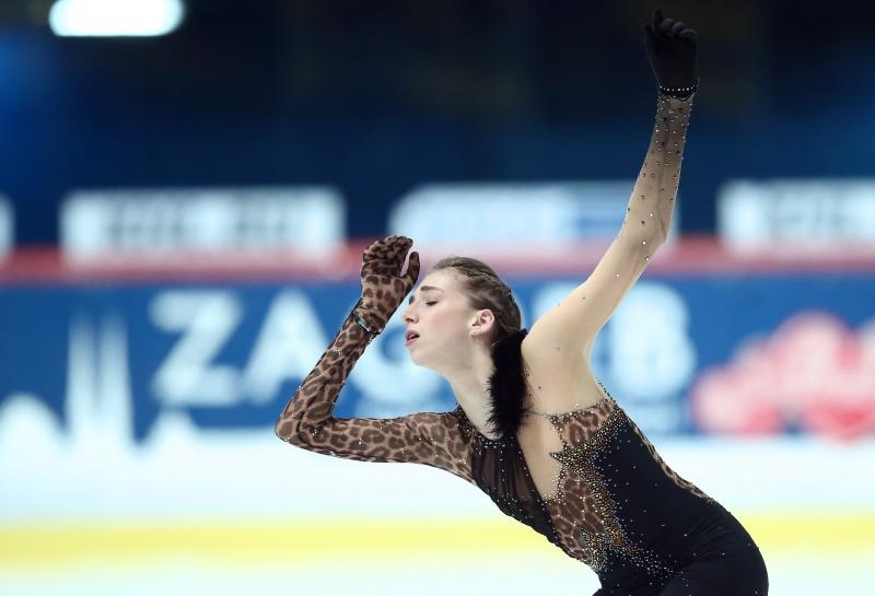 49. Zlatna Pirueta Zagreba: Kratki program žene