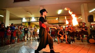 Performeri Saraswati na KalelargArt-u ; foto Iva Perinčić Performeri Saraswati na KalelargArt-u ; foto Iva Perinčić