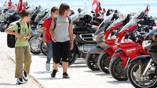 Susret bikera u Zadru (foto: Marin Gospić)