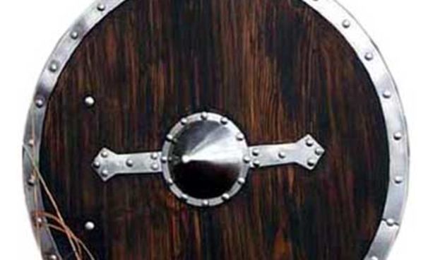 Vikinški štit – ilustracija (Foto: theknightshop.co.uk)