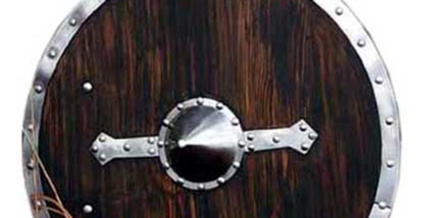 Vikinški štit – ilustracija (Foto: theknightshop.co.uk)