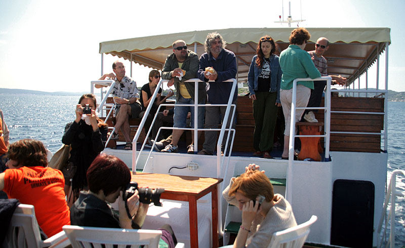 Sudionici FEKP-a u vožnji Zadarskim kanalom Sudionici FEKP-a u vožnji Zadarskim kanalom