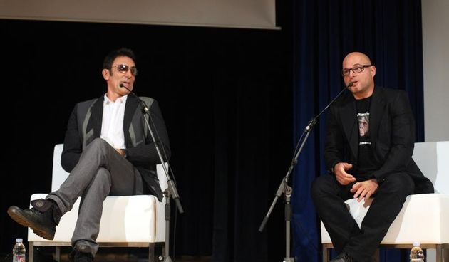 8. Weekend Media Festival 2015. Predavanje Ko to tamo glumi. Rene Bitorajac, Branko Djuric. Photo: Luka Stanzl/PIXSELL