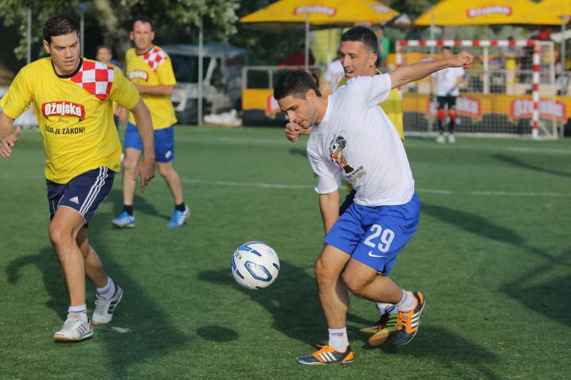 Na zadarskoj plaži Kolovare odigran je malonogometni turnir “Ožujsko kup 2014.”, Photo: Filip Brala/PIXSELL Na zadarskoj plaži Kolovare odigran je malonogometni turnir “Ožujsko kup 2014.”, Photo: Filip Brala/PIXSELL