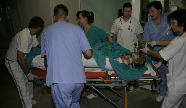 Ozlijedjeni vatrogasci na Kornatu