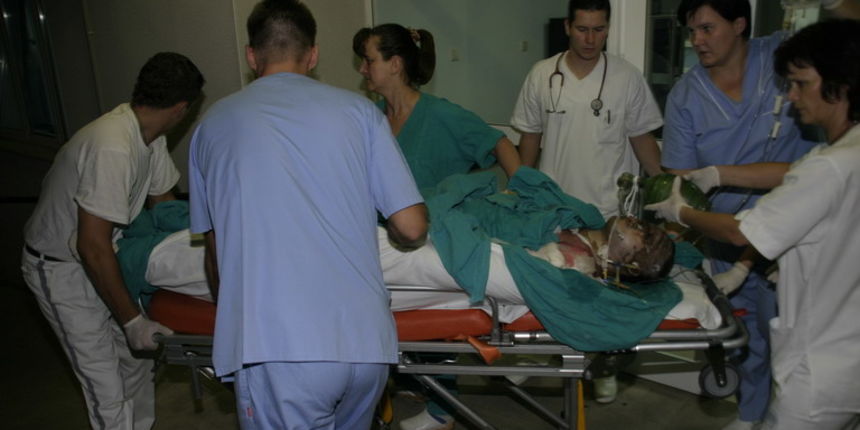 Ozlijedjeni vatrogasci na Kornatu