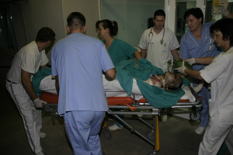 Ozlijedjeni vatrogasci na Kornatu