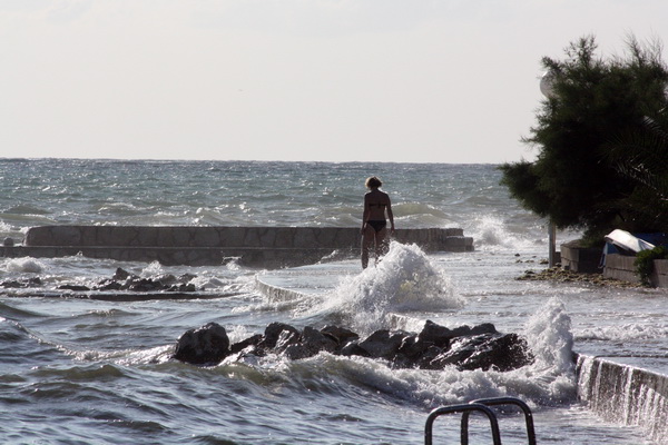 Tramontana u Diklu 18. srpnja 2009, Foto: Mladen Malik