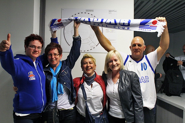 Najbolji navijači na svitu na utakmici Zadar-Cibona, Foto: Mia Čop Najbolji navijači na svitu na utakmici Zadar-Cibona, Foto: Mia Čop