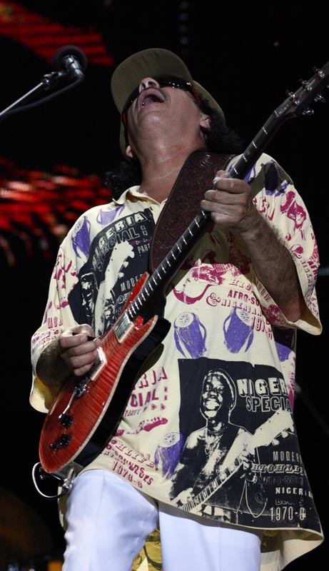 Carlos Santana na RADAR festivalu (foto: Filip Plazonić)