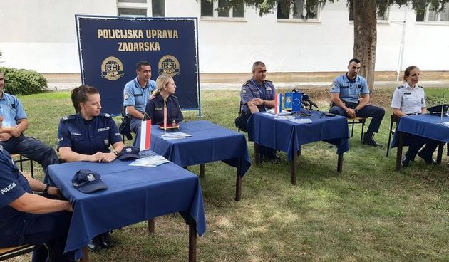 Policajci, strani policajci, PU zadarska